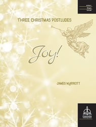 Joy! Three Christmas Postludes Organ sheet music cover Thumbnail